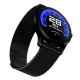 K88 Heart Rate Monitor Smart Watch Calls Messages Notification Stainless Steel Strap Watch