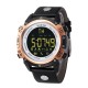 NORTH NS-7008 Chronograph Waterproof Bluetooth Watch Leather Strap Sport Men Smart Watch