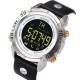 NORTH NS-7008 Chronograph Waterproof Bluetooth Watch Leather Strap Sport Men Smart Watch