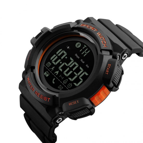 SKMEI 1245 50M Waterproof Intelligent Bluetooth Watch Fashion Style Stopwatch