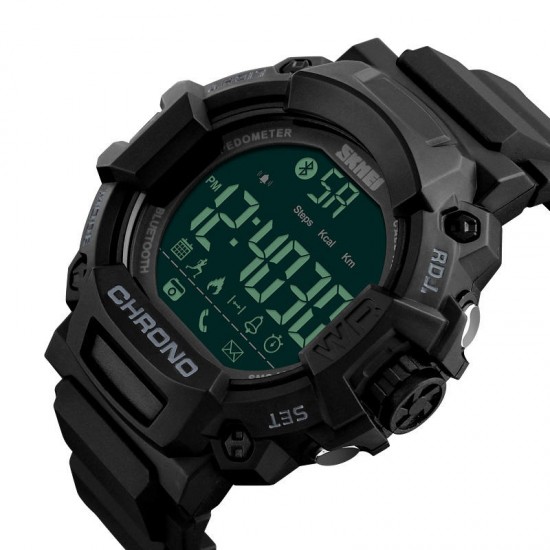 SKMEI 1249 50M Waterproof Smart Watches Calorie Chronograph Bluetooth Sport Watch