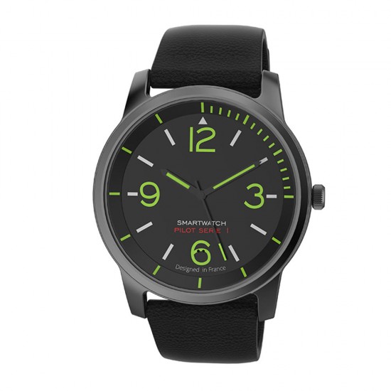 S-69 Smart Quartz Watch TPE Strap Intelligent Information Remind Luminous Sport Smart Watch