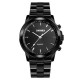 SKMEI 1324 Business Style Smart Quartz Watch Call Remind SOS Sleep Monitor Full Steel Smart Watch