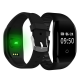 608HR Heart Rate Monitor Smart Bracelet Bluetooth 4.0 Pedometer Fitness Tracker