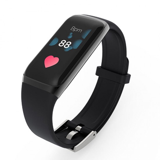 Amy Smart Bracelet Heart Rate Monitor Pedometer 0.96 Inch Color Screen IP67 Waterproof Sport Watch