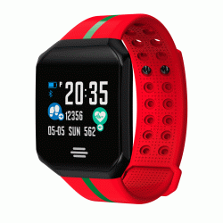 B07 HR Blood Pressure Monitor Smart Bracelet 1.0 inch TFT Large Screen Sport Watch for Android IOS