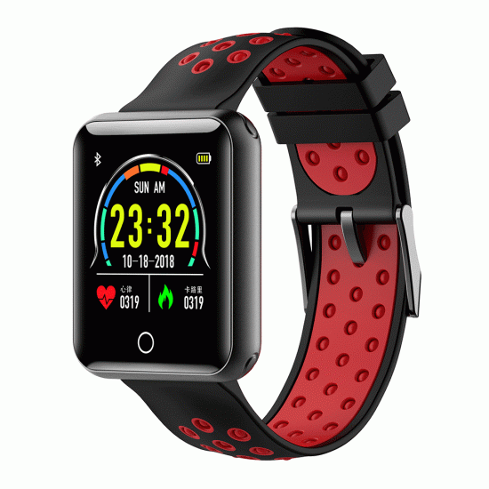 Bakeey Q81 1.54 Inch HD Color Screen Smart Bracelet Heart Rate and Blood Pressure Monitor Watch