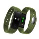 CAVO V05 Sport Watch Plaid Pattern Strap Waterproof Smart Bracelet Wristband For Android IOS