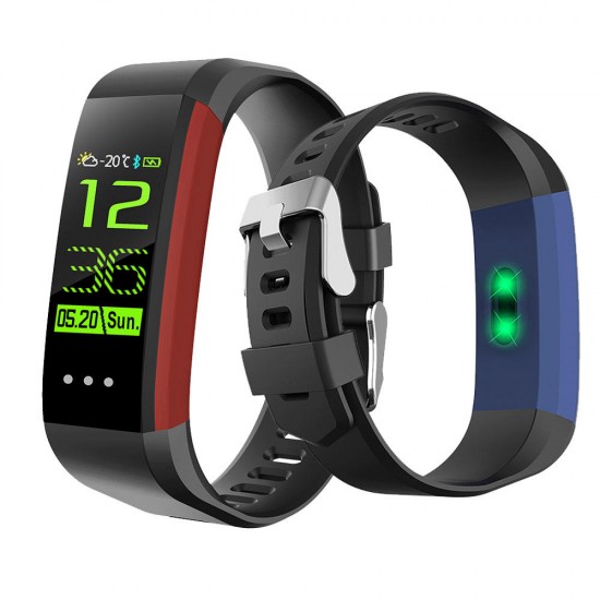 CK16 Smart Bracelet HR Blood Pressure Monitor Weather Report Alarm IP67 Waterproof Sport Bracelet