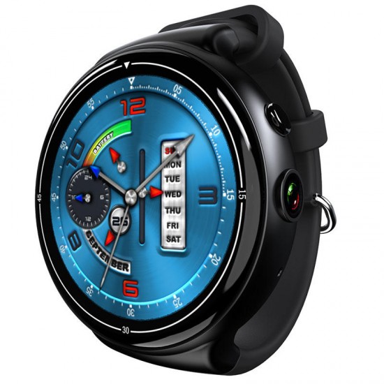 I4 AIR 2G+16G 2.0MP Camera Smart Watch WIFI GPS Heart Rate Monitor Fashion TPU Strap Watch Phone