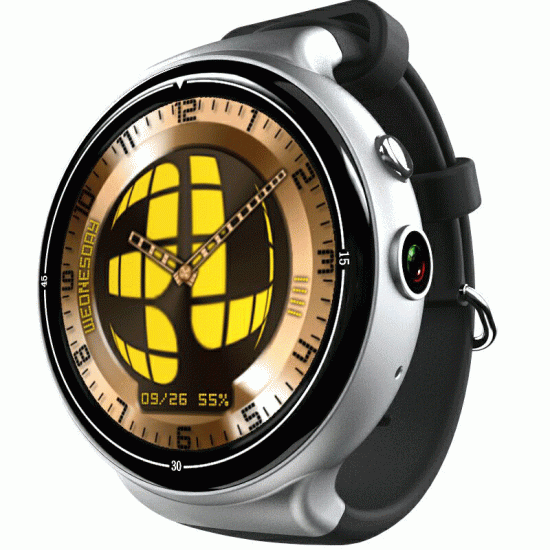 I4 AIR 2G+16G 2.0MP Camera Smart Watch WIFI GPS Heart Rate Monitor Fashion TPU Strap Watch Phone