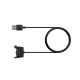 1M Watch Cable Smart Watch USB Cable for Garmin Vivosmart HR HR+ Smart Watch