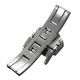 12-22mm Stainless Steel Butterfly Deployment Clasp Watch Strap Buckle