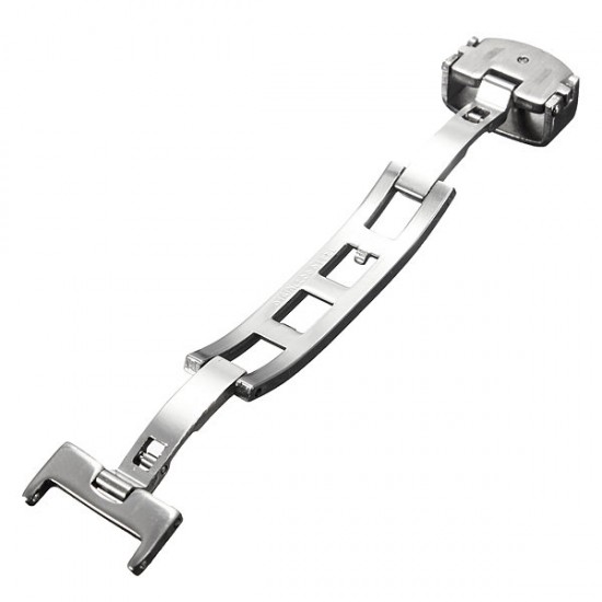 12-22mm Stainless Steel Butterfly Deployment Clasp Watch Strap Buckle