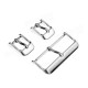 Silver Color 10mm to 36mmStainless Steel Watch Band Buckle