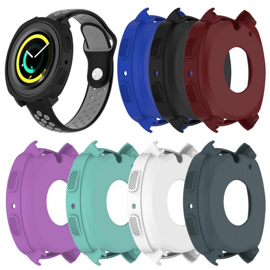 Colorful Silicone Protective Watch Case Cover Watch Tools for Samsung Gear Sport R600