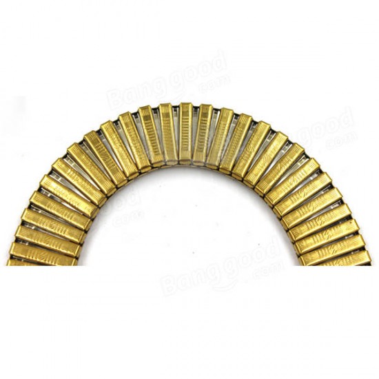 12MM 14MM 16MM 18MM Stainless Steel Golden Flexible Watch Band