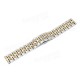 16mm Stainless 7 Beads Fold Buckle Watch Band