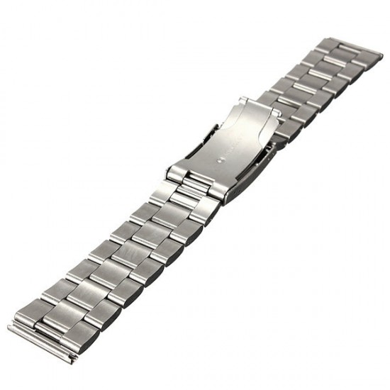 18/20/22/24mm Silver Stainless Steel Watch Band 18/20/22/24mm Silver Stainless Steel Watch Band