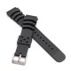20MM/22MM Black Sport Scuba Diver Rubber Watch Band Strap For Sei ko 20MM/22MM Black Sport Scuba Diver Rubber Watch Band Strap For Sei ko