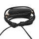 Leather Woven Bracelet Watch Band Replacement with TPU Case Cover for Xiaomi Miband 3 Leather Woven Bracelet Watch Band Replacement with TPU Case Cover for Xiaomi Miband 3