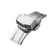 Stainless Steel Butterfly Push Button Deployment Watch Band Buckle Clasp Band Stainless Steel Butterfly Push Button Deployment Watch Band Buckle Clasp Band
