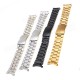 Stainless Steel Strap Side Push Button Buckle Watch Band Stainless Steel Strap Side Push Button Buckle Watch Band