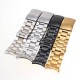 Stainless Steel Strap Side Push Button Buckle Watch Band Stainless Steel Strap Side Push Button Buckle Watch Band