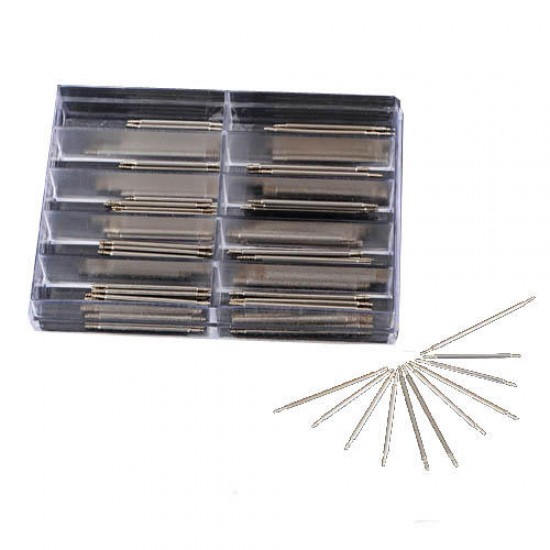 New 170 Pcs 21-30mm Watch Band Spring  Strap Link Pins