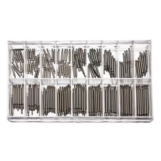 New 340 Pcs Watch Band Spring Bars Strap Link Pins