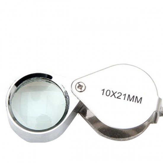 10x 21mm Jewelers Magnifier Loupe Magnifying Glass loupe