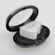 2 in 1 30x22mm 60x12mm Glass Magnifier LED Lens Loupe