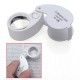 40x 25mm Jewelers Loupe Magnifier Magnifying Eye Glass