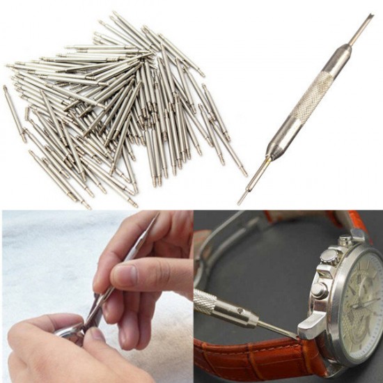 108Pcs 8mm to 25mm Watch Band Spring Strap Link Pins