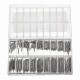 371pcs Watch Repair Tool Kit Watchmaker Opener Remover Spring Pin Bar With Case