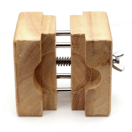 Wooden Watch Case Holder Movement Repair Tool Watchmaker Wooden Watch Case Holder Movement Repair Tool Watchmaker