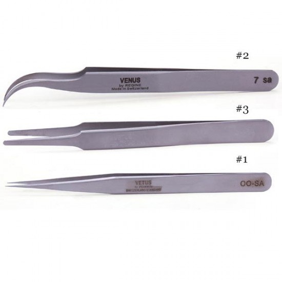 Advanced Swiss Stainless Precise Non-magnetic Steel Tweezer