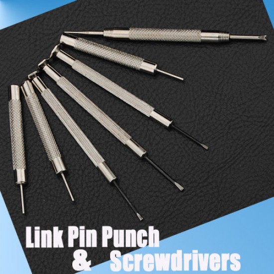 18 pcs Watch Repair Tool Kit Set Case Opener Pin Remove