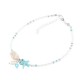 Bohemian Pearls Starfish Charms Anklets Summer Shell Foot Chain for Women