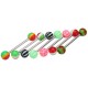 30Pcs Assorted Tongue Nipple Barbell Bar Rings Piercing Body Jewelry