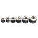 6Pcs Spider Acrylic Flesh Tunnels Ear Plug Stretching Expander