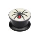 6Pcs Spider Acrylic Flesh Tunnels Ear Plug Stretching Expander