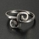 Antique Silver Plated Toe Ring For Women Foot Beach Jewelry