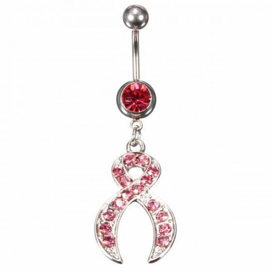 Crystal Shears Shape Cross Navel Belly Button Ring Piercing Jewelry Crystal Shears Shape Cross Navel Belly Button Ring Piercing Jewelry