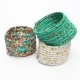 Bohemia Handmade Multilayer Circle Charm Beads Bracelet Bangle