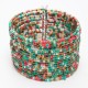 Bohemia Handmade Multilayer Circle Charm Beads Bracelet Bangle