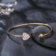 Elegant Cuff Bracelets Chain Dream Net Bowknot Crystal Heart Fashion Multilayer Bracelet for Women Elegant Cuff Bracelets Chain Dream Net Bowknot Crystal Heart Fashion Multilayer Bracelet for Women