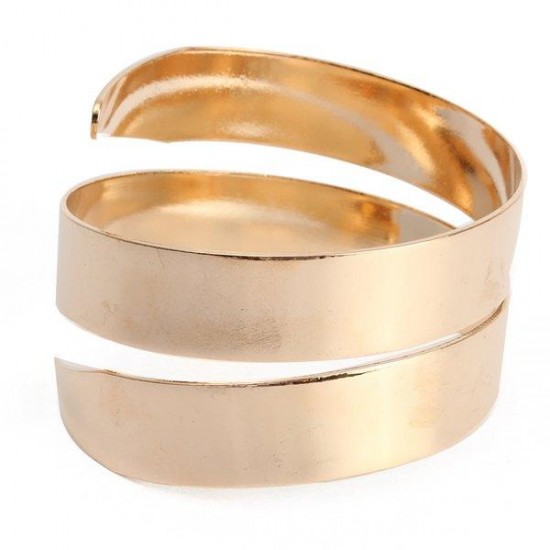 Gold Silver Cuff Upper Arm Bracelet Bangle For Women Gold Silver Cuff Upper Arm Bracelet Bangle For Women