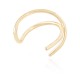 1Pcs Punk U Shape Ear Clip Black Gold Silver Color Cross Cartilage Earring for Women for Men