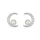 Fashion 925 Sterling Silver Stud Earrings Star Moon Rhinestones Pearl Earring Jewelry for Women Fashion 925 Sterling Silver Stud Earrings Star Moon Rhinestones Pearl Earring Jewelry for Women